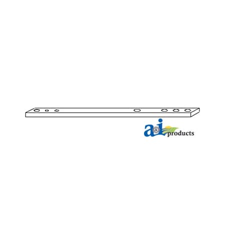 A & I Products Drawbar, Straight 60" x3" x1.5" A-142616C2
